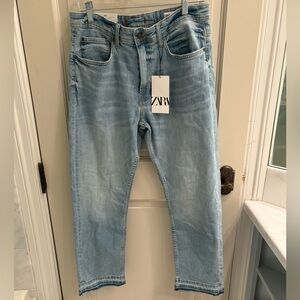 NWT SZ 30/8  Zara New Relaxed Slim Jeans